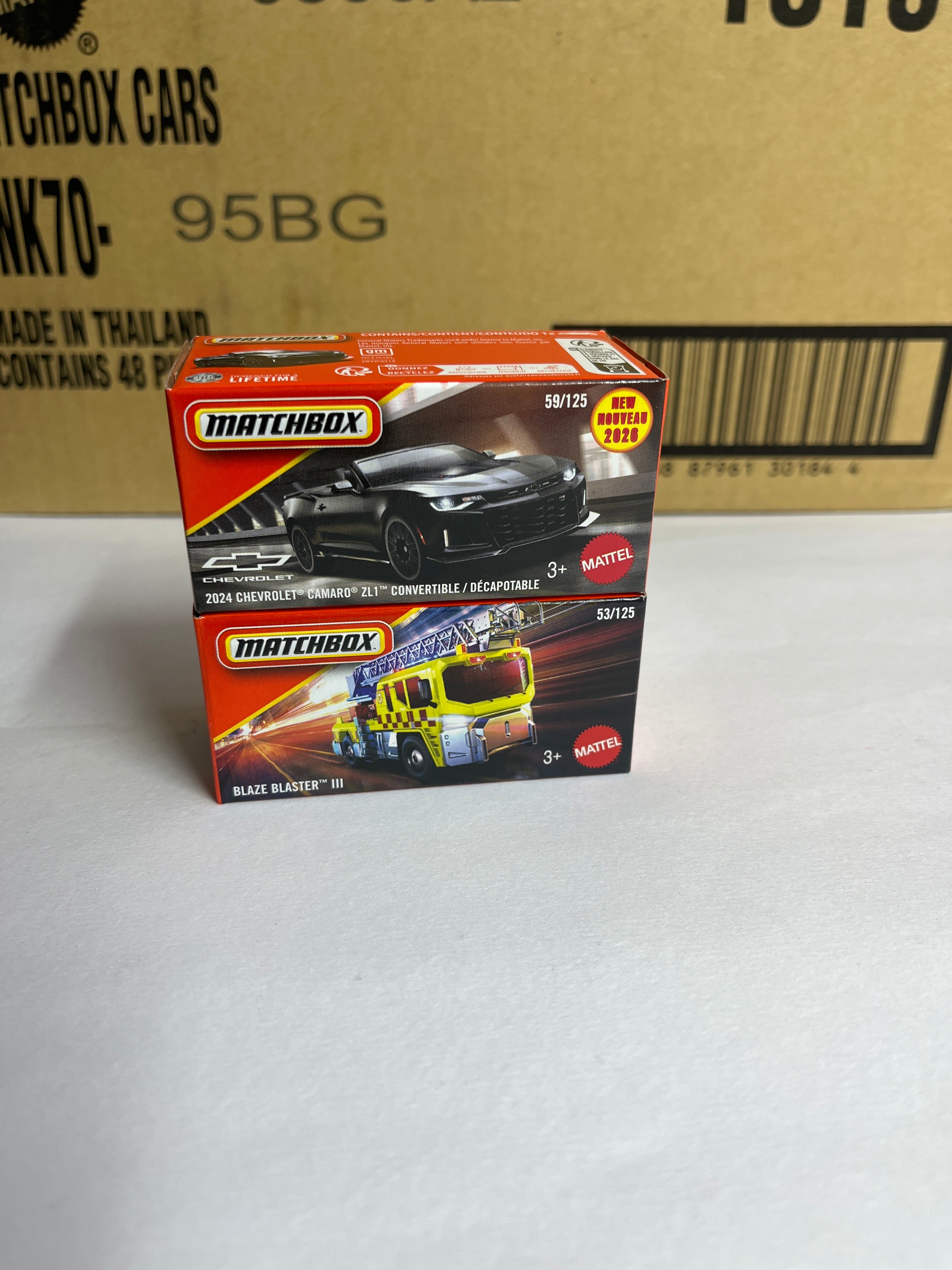 2024 CHEVROLET CAMARO ZL1 CONVERTIBLE(59/125) and blaze blaster 3