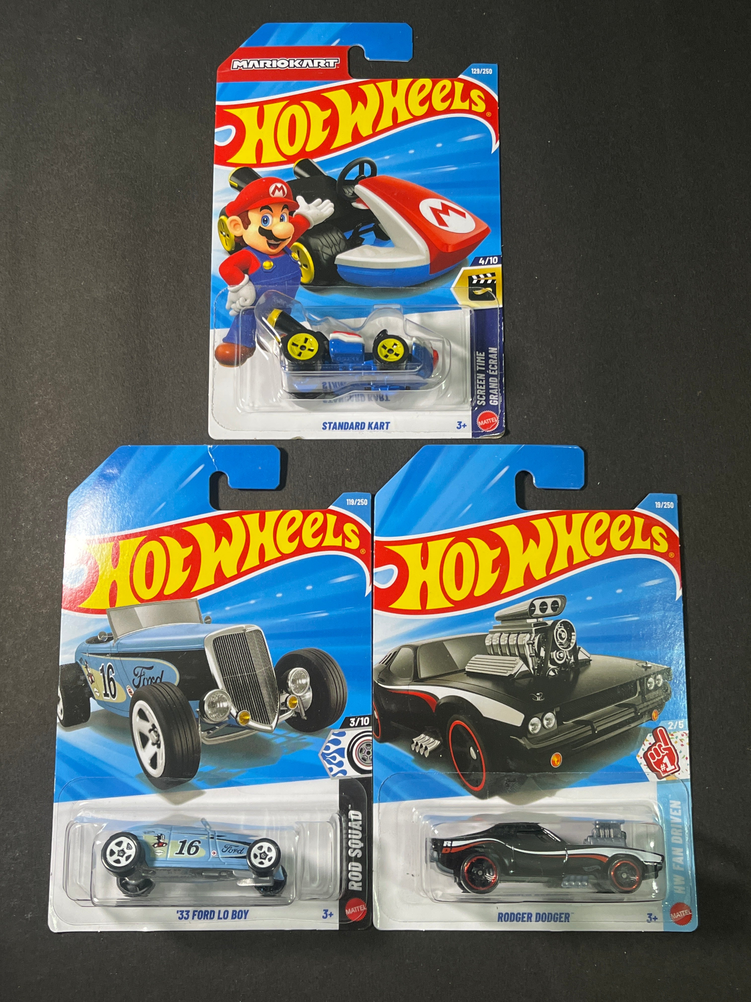 Mario kart,'33 Ford Lo Boy & Roger Dodger