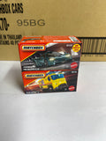 1997 McLaren f1 GT (32/125) and blaze buster 2 (66/125) - matchbox