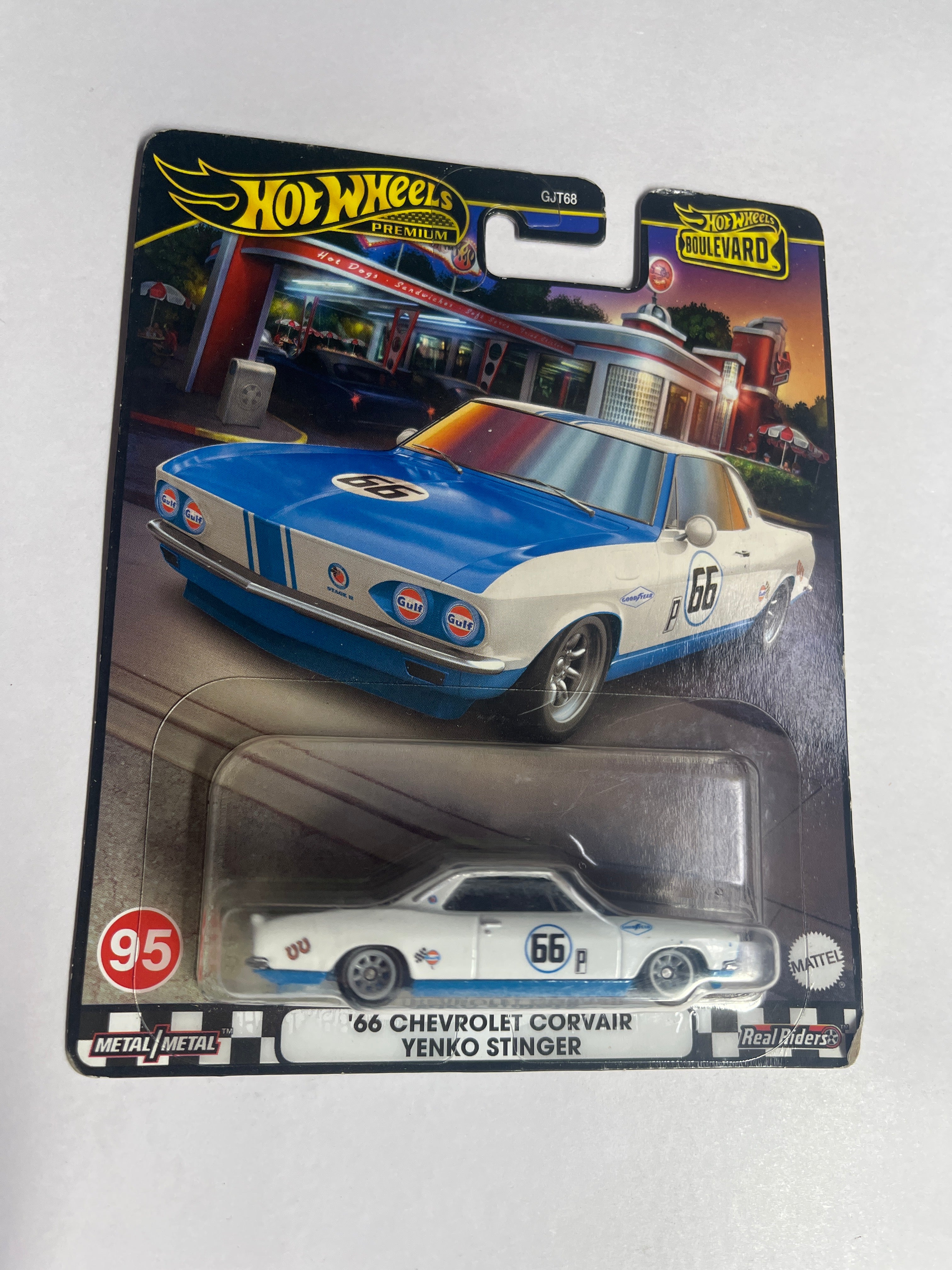 66 Chevrolet Corvair Yenko Stinger(Gulf livery)-Hotwheels USA
