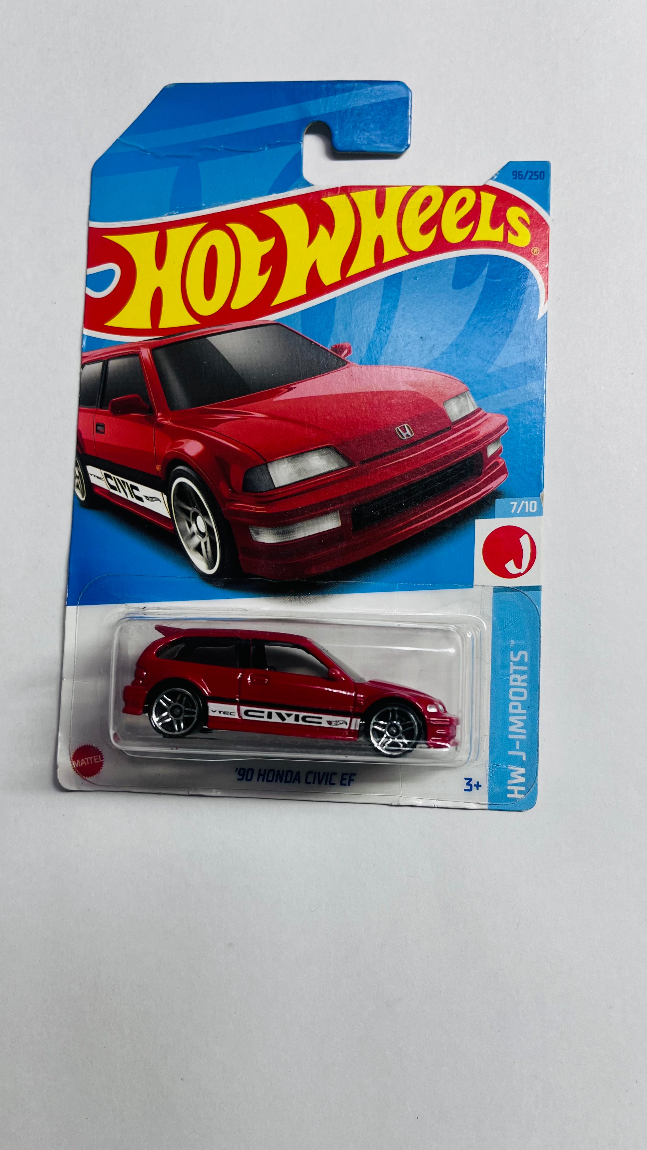 90 Honda civic ef - Hotwheels import (2021)