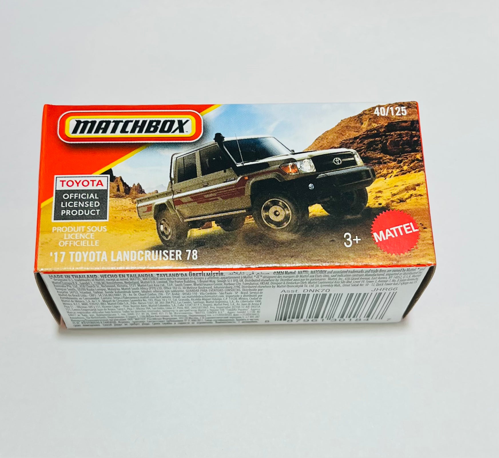 '17 TOYOTA LANDCRUISER 78 40/125 (Matchbox)