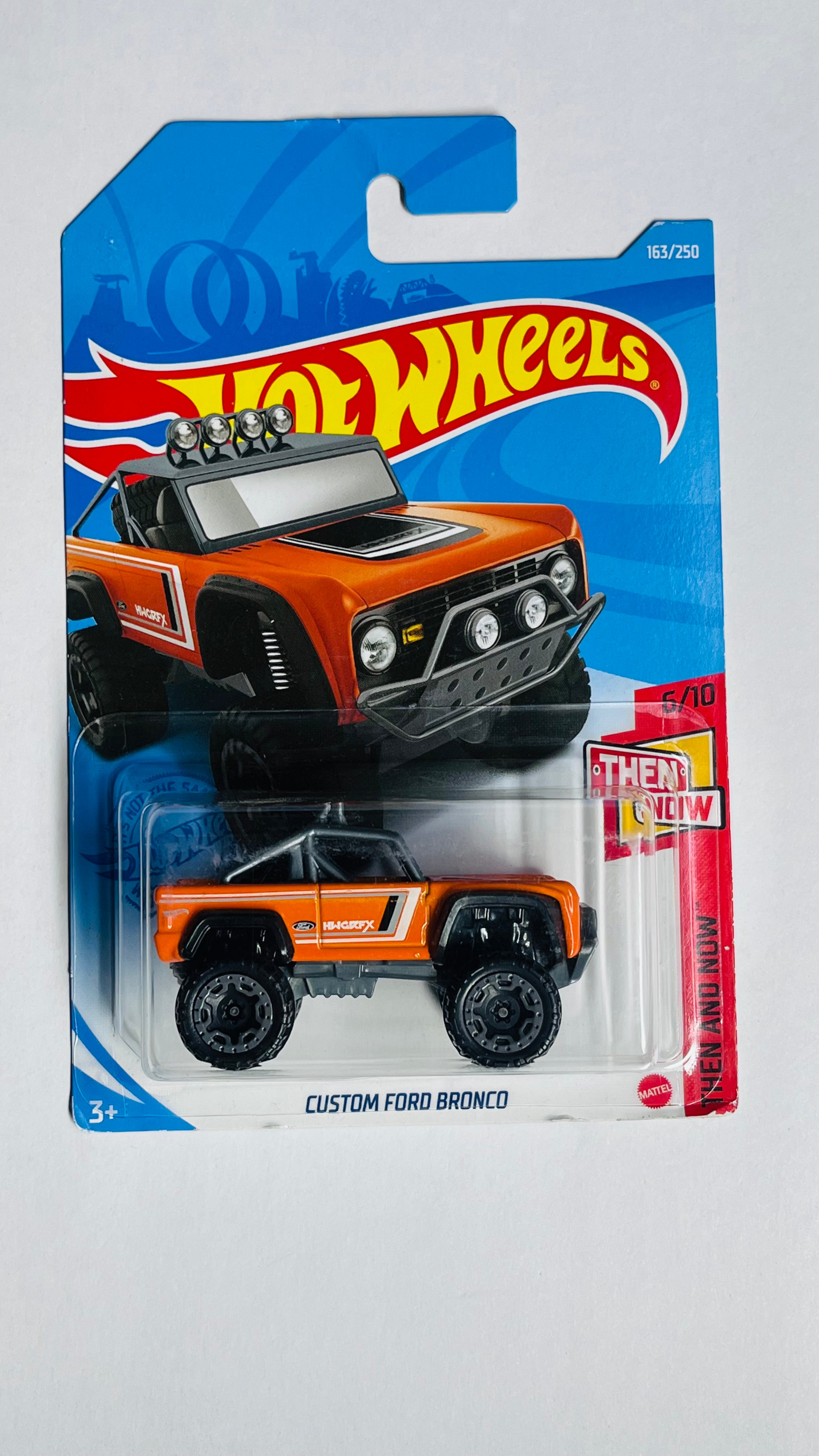 Custom Ford bronco - Hotwheels USA-Orange (2020)
