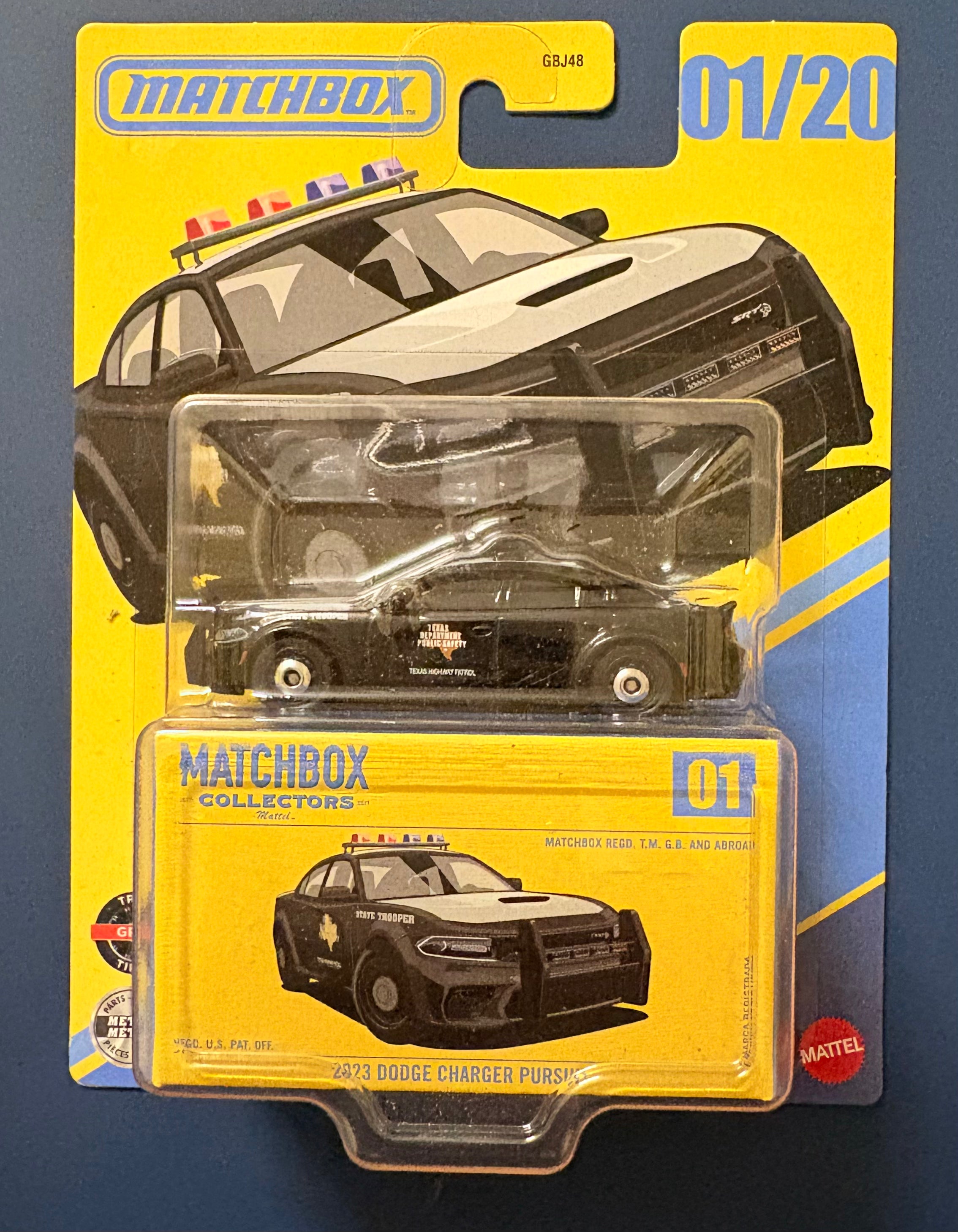 2023 Dodge Charger Pursuit - matchbox collector edition 2026