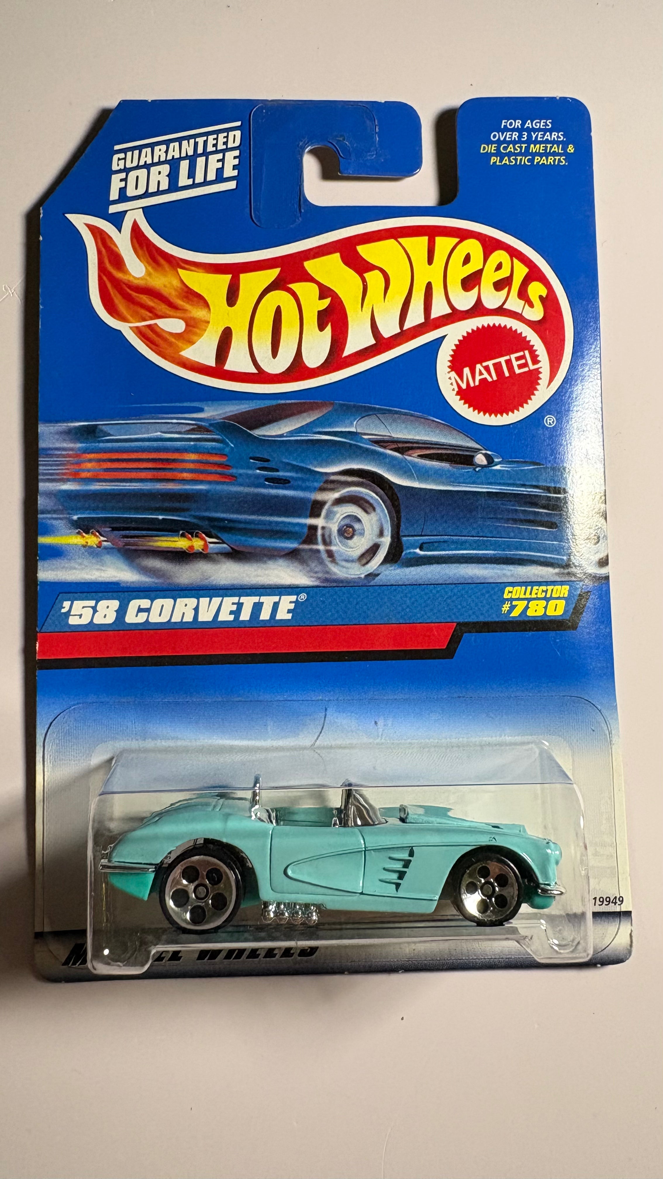 '58 Corvette collector no #780 1998