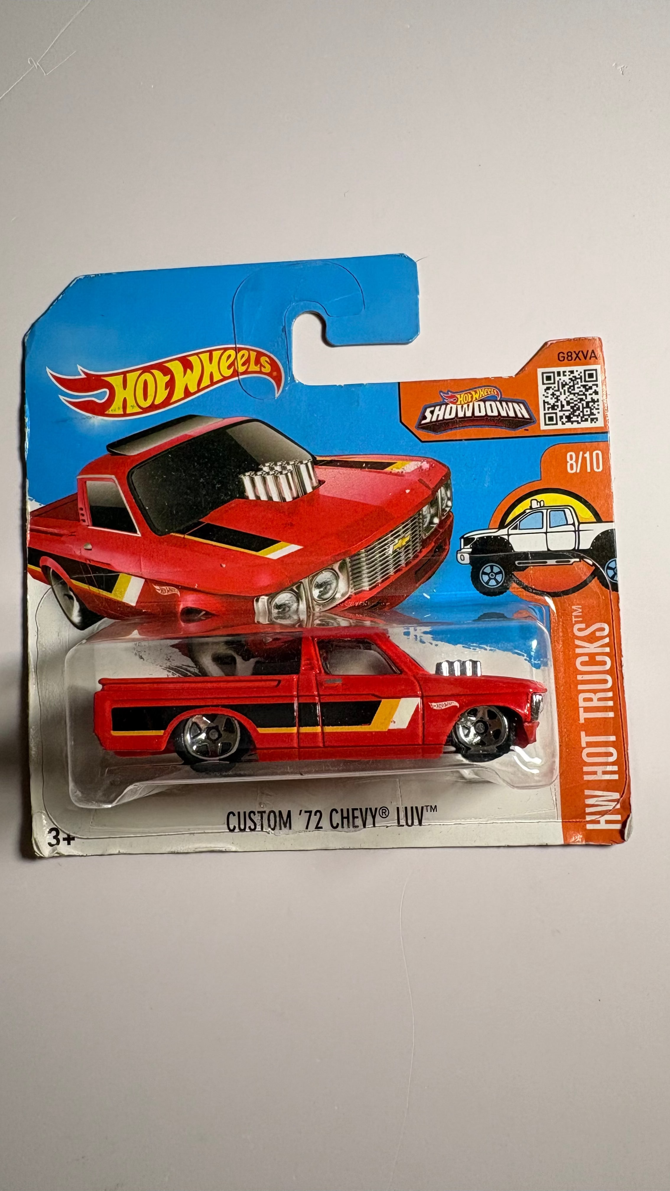 Custom '72 Chevy LUV (short card) from year 2016 blister crack