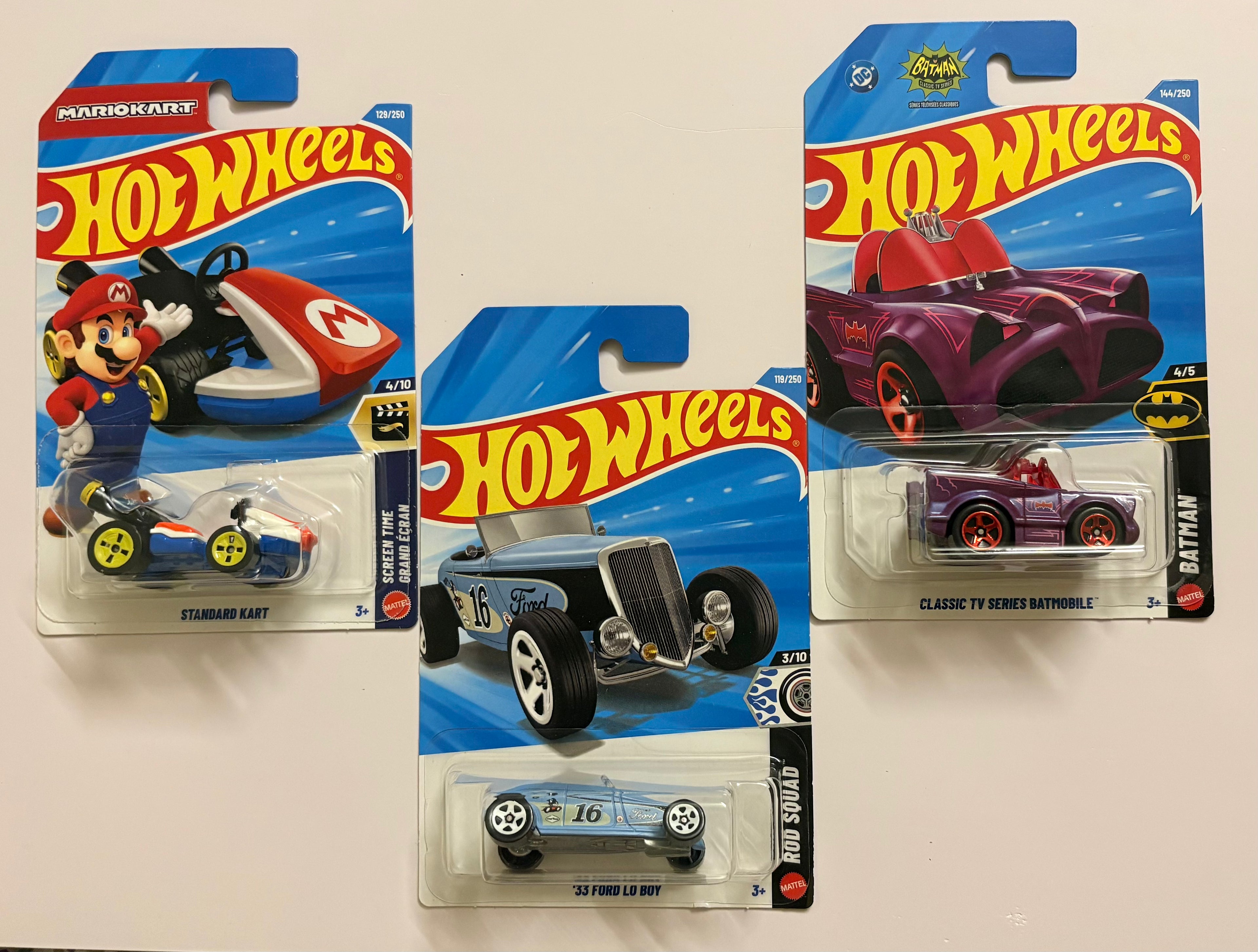 Standard Kart (Mario),'33 Ford Lo Boy,Classic TV Series Batmobile