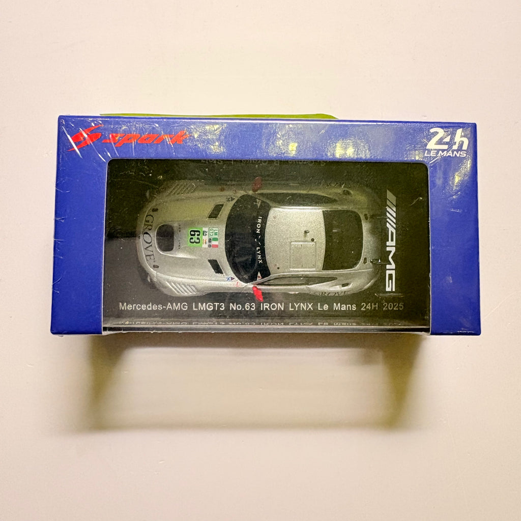 Mercedes-AMG LMGT3 No.63 IRON LYNX Le Mans 24H 2025 S. Grove - B. Grove - L. Stolz 64S075
