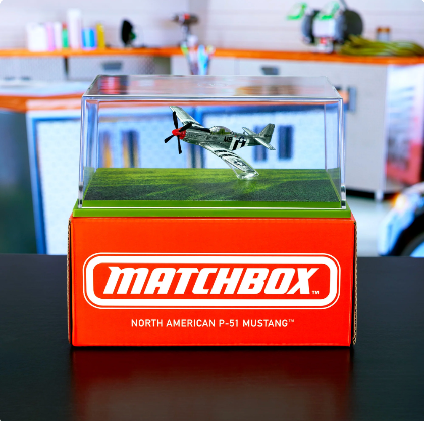 North American P-51 Mustang (Mattel Creations Exclusive) - Matchbox
