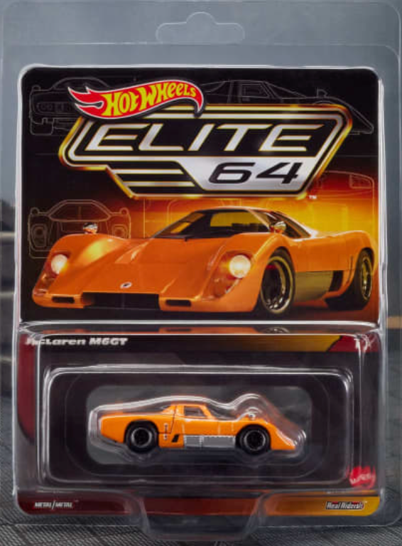 McLaren M6GT-Hot Wheels Elite64