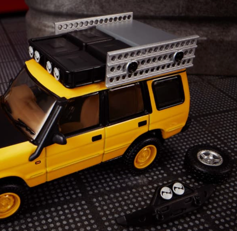 Mod Shop '94 Land Rover Discovery- Hotwheels Elite64