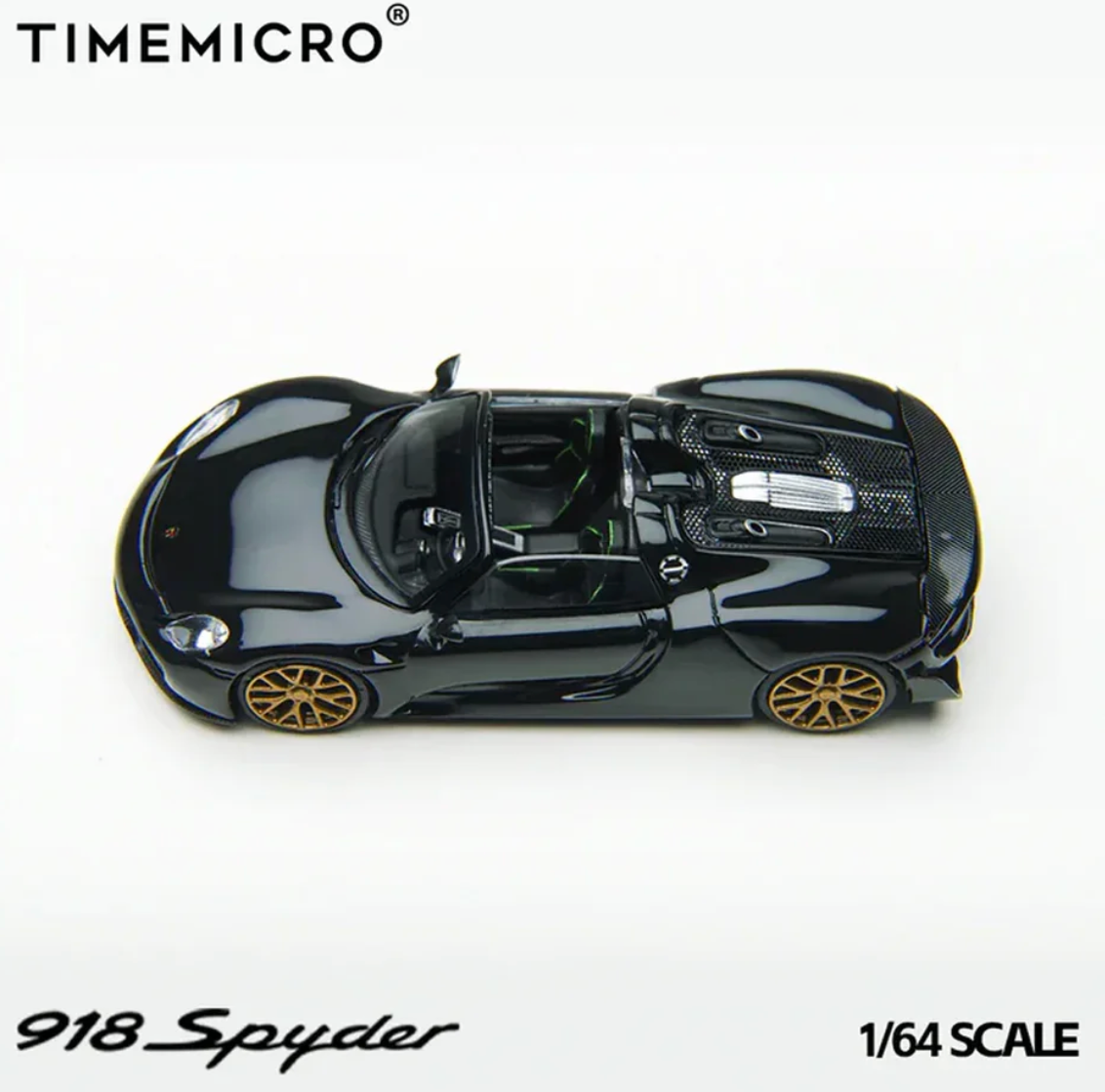 Porsche 918 Spyder with Gold Wheels - Limited edition of 999 units worldwide