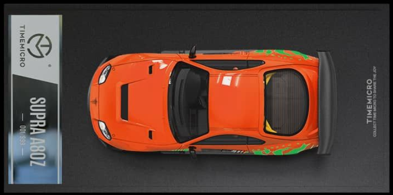 Toyota Supra A80Z Paul Orange Fast and Furious-Limited to 999 units worldwide