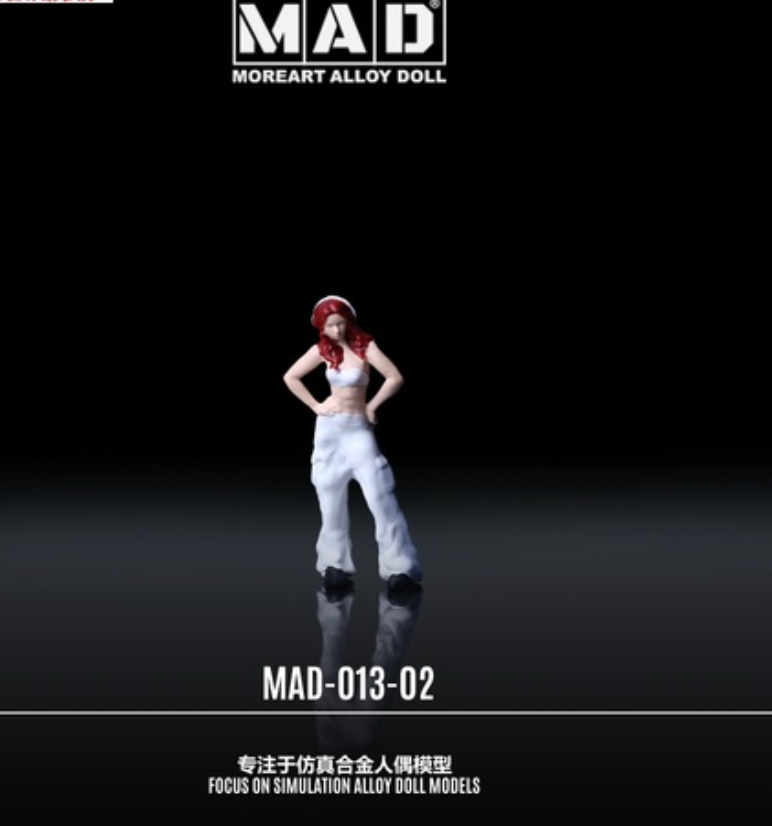 Auto Mechanic girl figurine - 3 variants-MAD by MoreArts