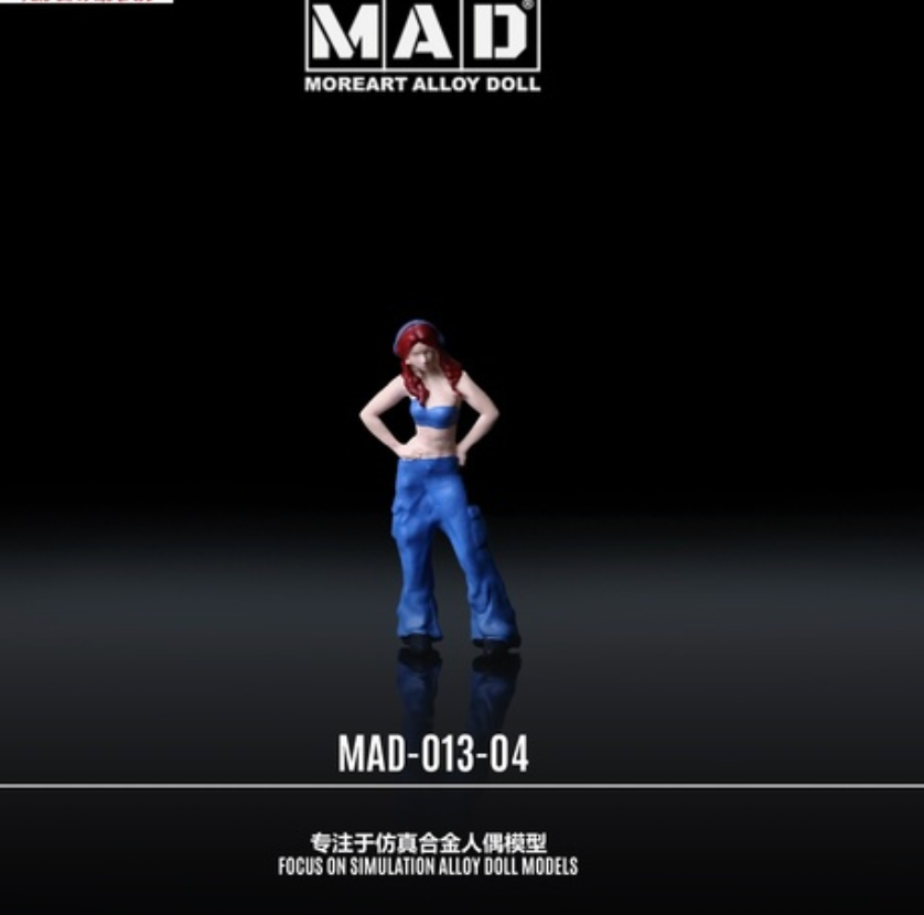 Auto Mechanic girl figurine - 3 variants-MAD by MoreArts