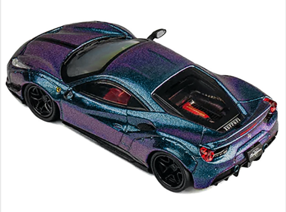 Ferrari 488 LBWK Liberty Walk Widebody (Magic Purple Holographic)