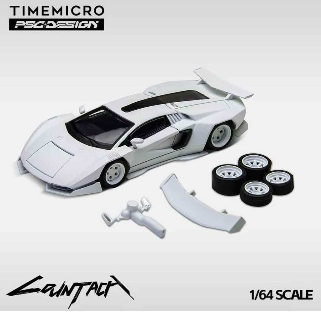 Lamborghini Countach LPI800-4 V Ver. Mechanic/Engineer version White-Limited edition
