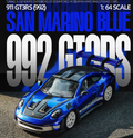 Porsche 911 (992) GT3 RS in San Marino Blue Metallic limited to 999 Units worldwide