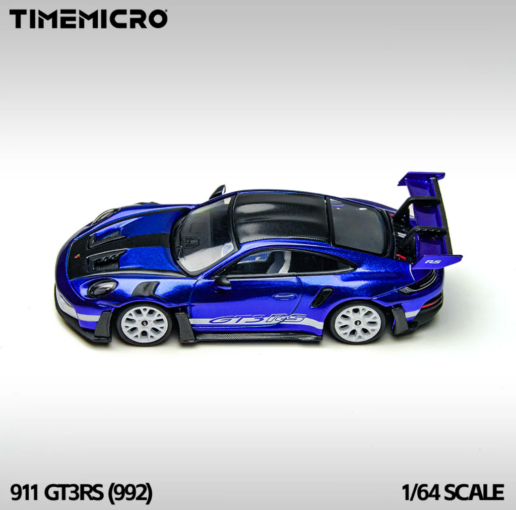 Porsche 911 (992) GT3 RS in San Marino Blue Metallic limited to 999 Units worldwide