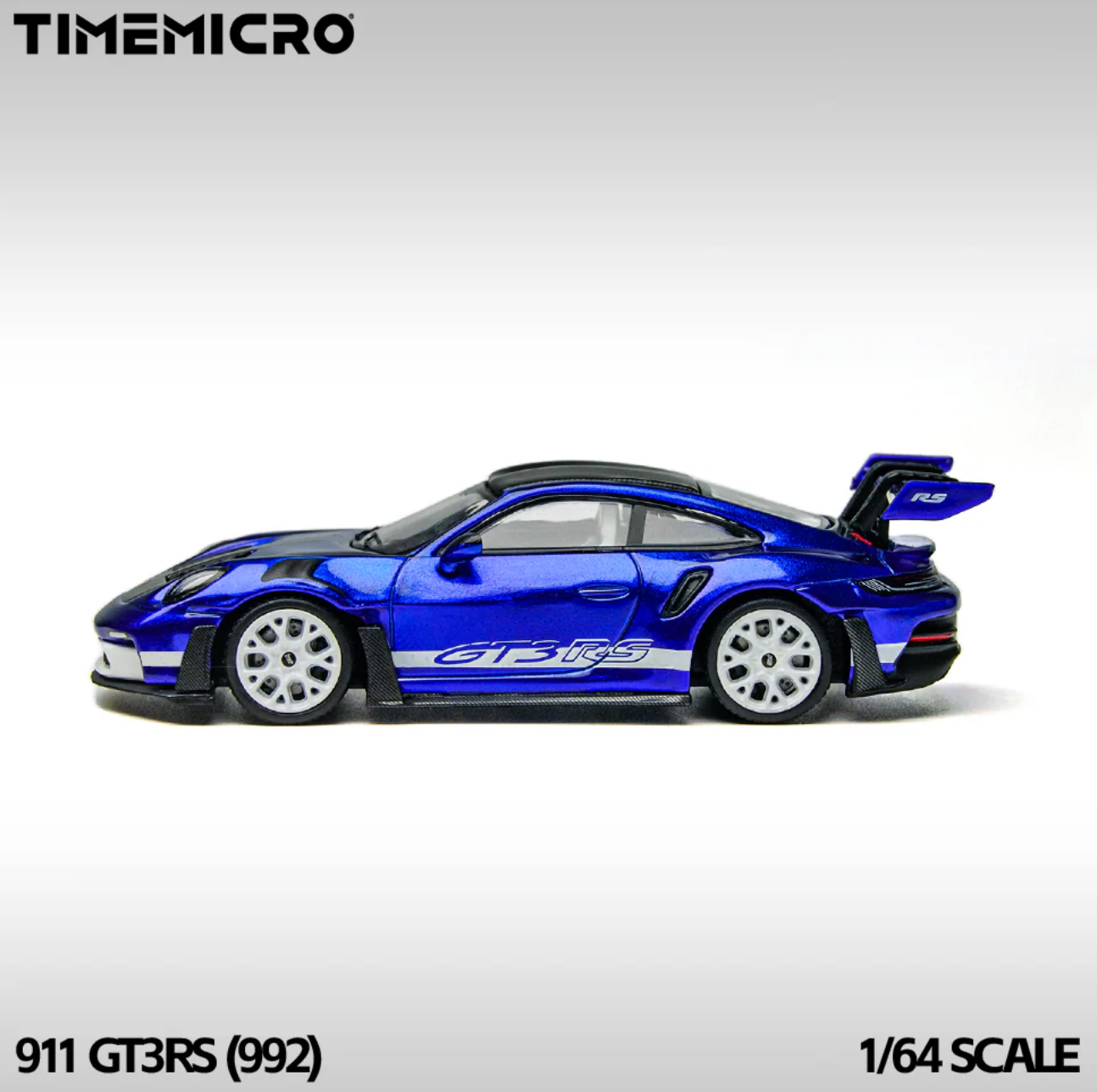 Porsche 911 (992) GT3 RS in San Marino Blue Metallic limited to 999 Units worldwide