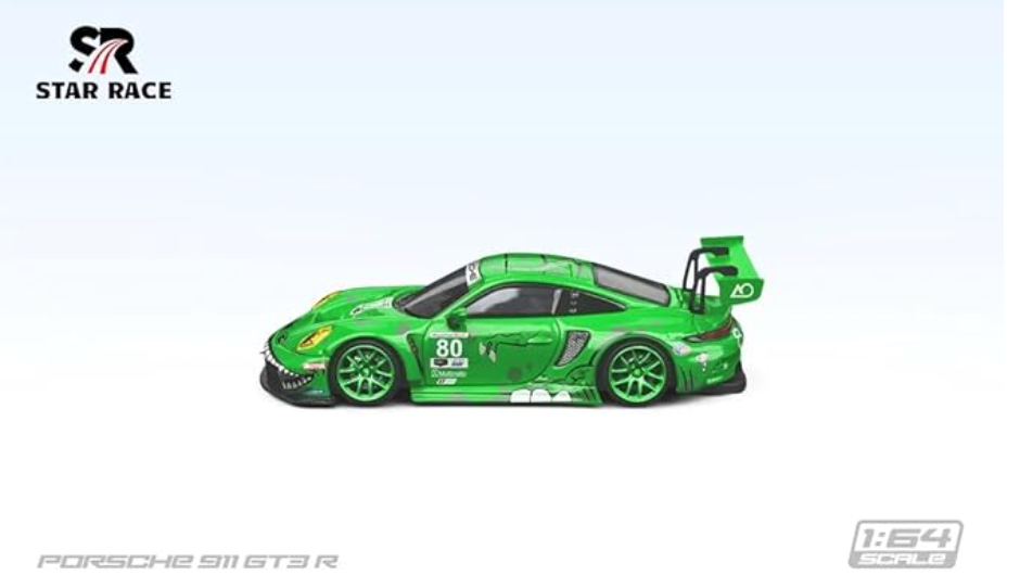 Porsche 911 GT3 #80 Green Tyrannosaurus (Rexy) limited to 999 units
