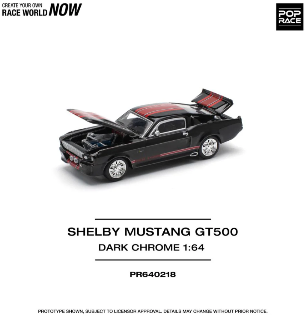 Shelby Mustang GT500 - Dark Chrome Pop Race #218