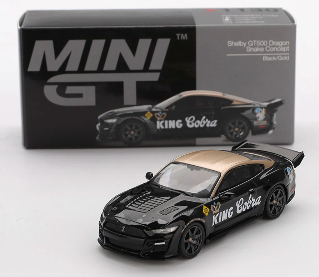 Shelby GT500 Dragon Snake Concept Black/Gold #1130 (Box Version)