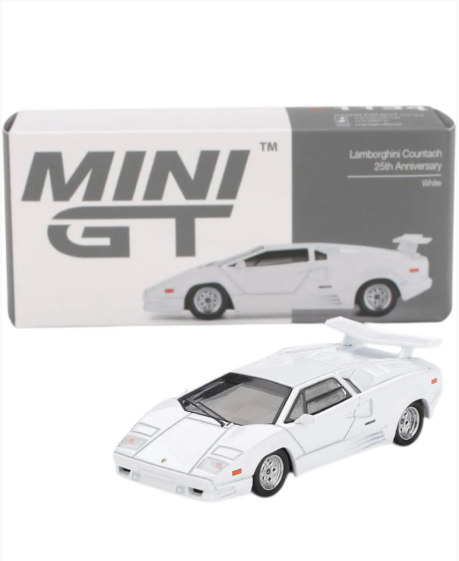 Lamborghini Countach 25th Anniversary White #1134 (Box Version)