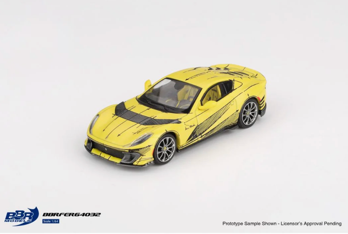 Ferrari 812 Competizione Tailor Made - BBR Model #032