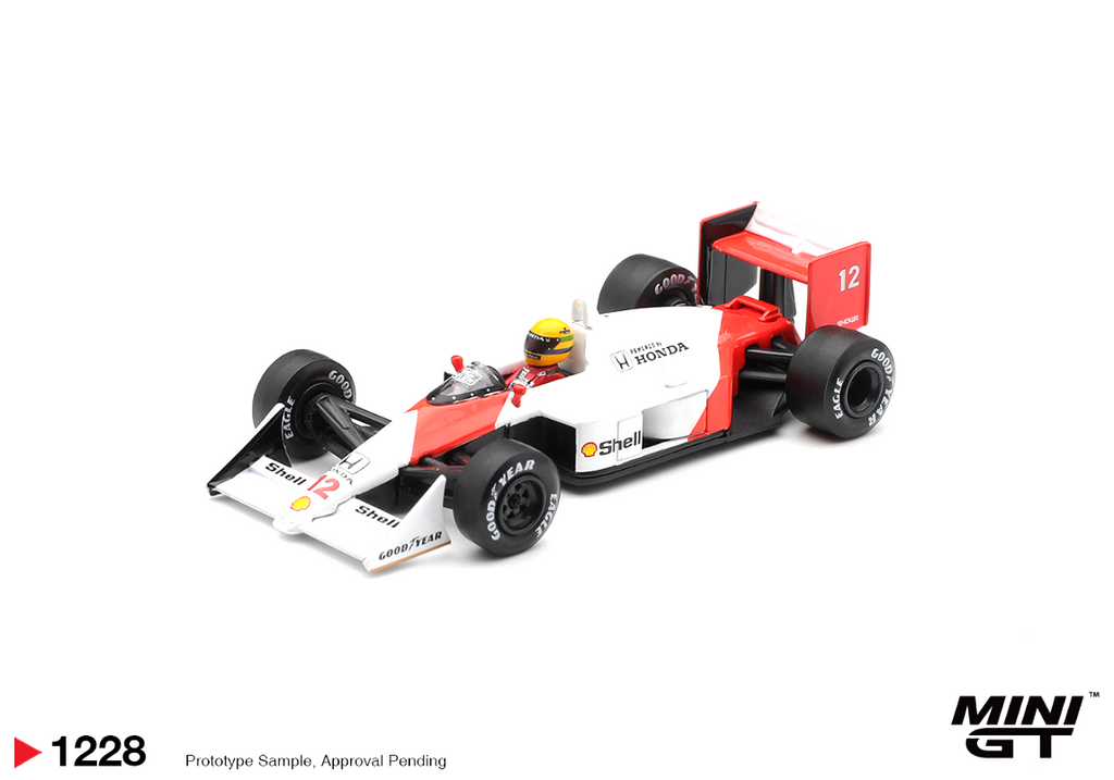 (Pre-Order) McLaren MP4/4 #12 Ayrton Senna 1988 Canadian Grand Prix Winner (Box packaging)