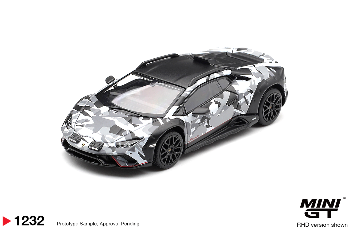(Pre-Order)Lamborghini Huracán Sterrato All Terrarin Set (4 Cars)