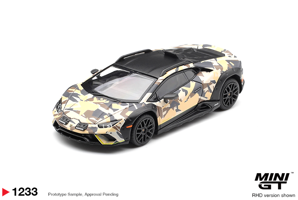 (Pre-Order)Lamborghini Huracán Sterrato All Terrarin Set (4 Cars)
