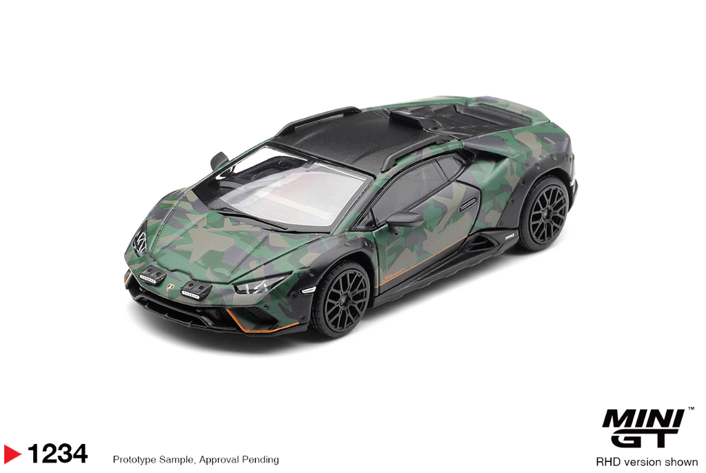 (Pre-Order)Lamborghini Huracán Sterrato All Terrarin Set (4 Cars)
