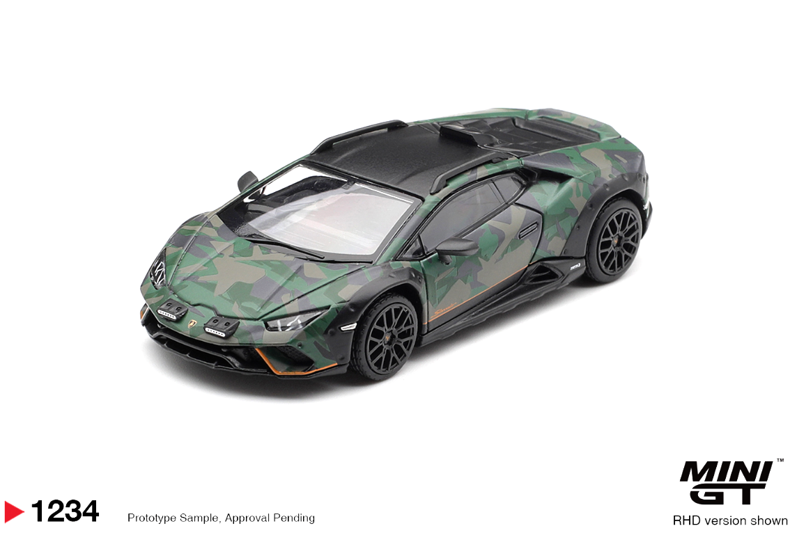 (Pre-Order)Lamborghini Huracán Sterrato All Terrarin Set (4 Cars)