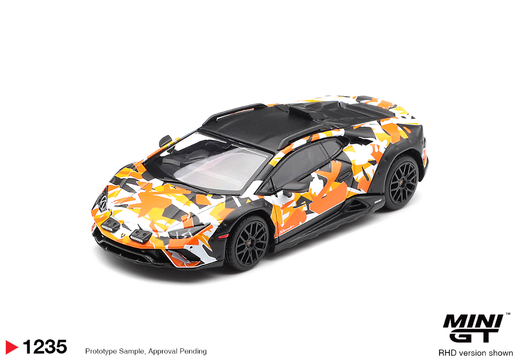 (Pre-Order)Lamborghini Huracán Sterrato All Terrarin Set (4 Cars)