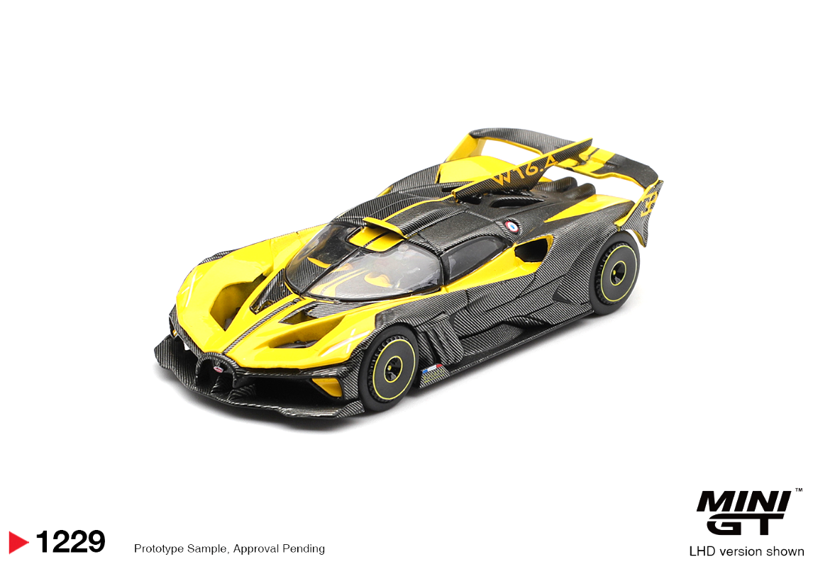 (Pre-Order) Bugatti Bolide Yellow (Box Pack)