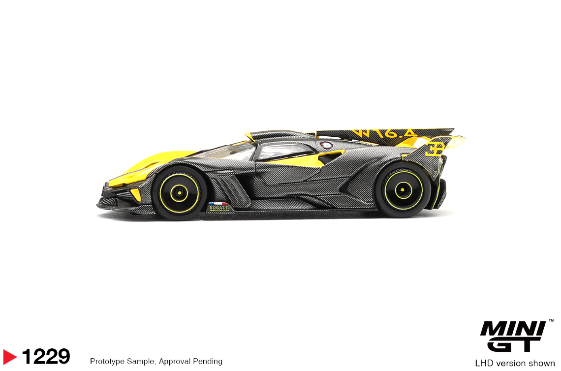 (Pre-Order) Bugatti Bolide Yellow (Box Pack)