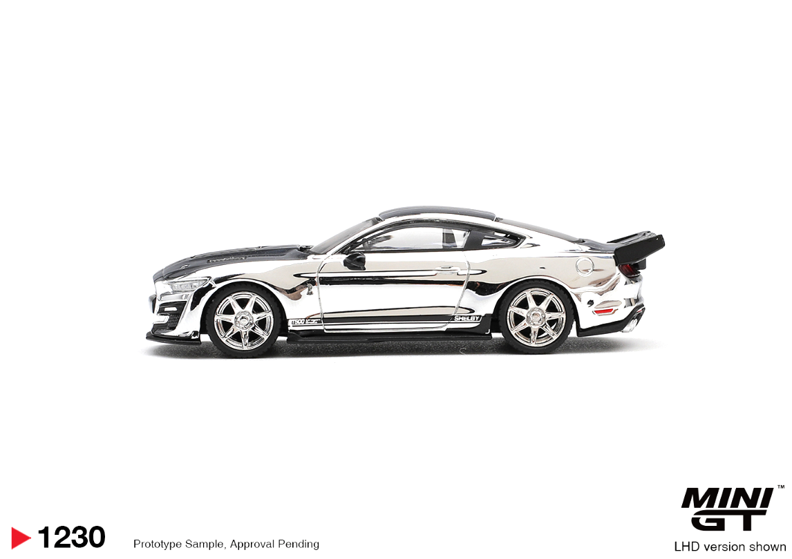 (Pre-Order)Shelby GT500 Dragon Snake Concept Chrome Silver (Blister Pack)