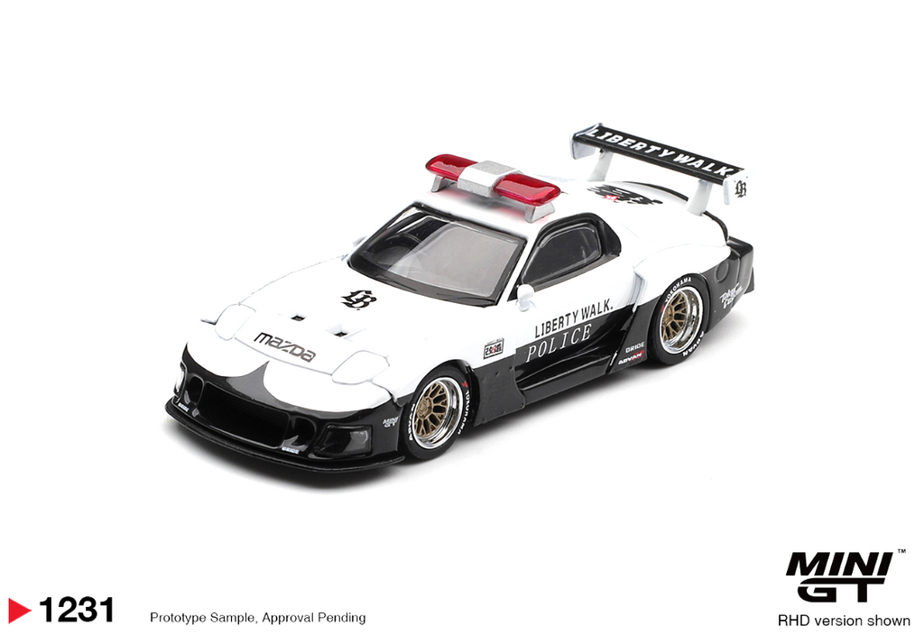 (Pre-Order)MAZDA RX-7 LB-Super Silhouette Police (Box pack)
