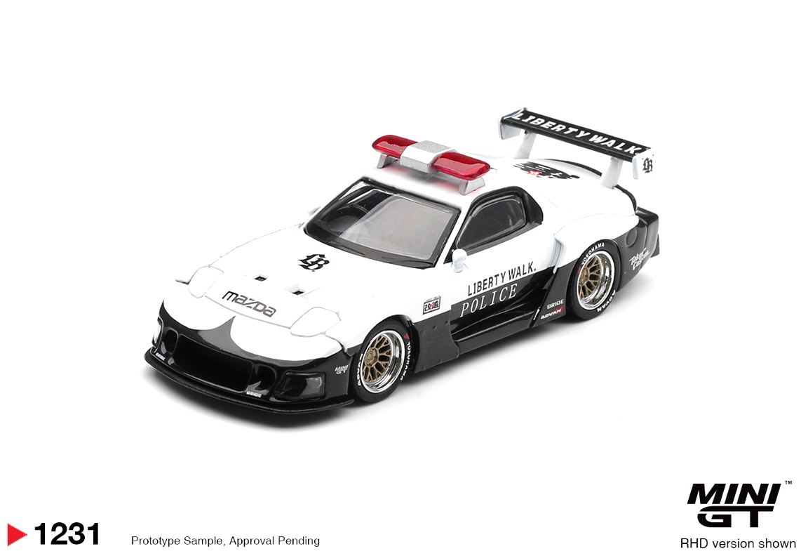 (Pre-Order)MAZDA RX-7 LB-Super Silhouette Police (Blister pack)