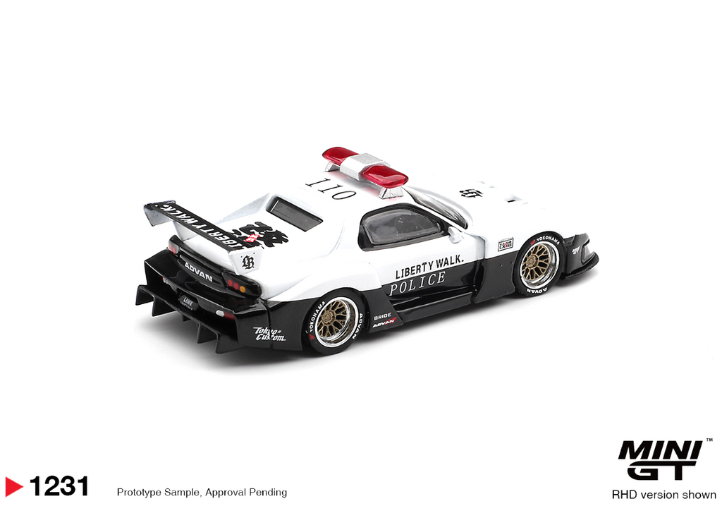 (Pre-Order)MAZDA RX-7 LB-Super Silhouette Police (Box pack)