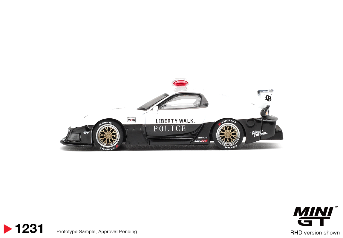 (Pre-Order)MAZDA RX-7 LB-Super Silhouette Police (Blister pack)