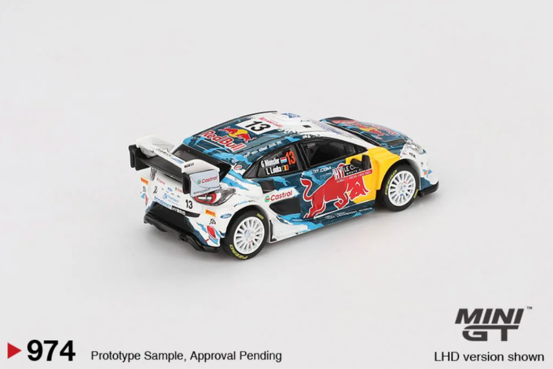 Ford Puma Rally1 #13 M-Sport Ford WRT 2024 Rally Monte Carlo #974 (Blister packaging)