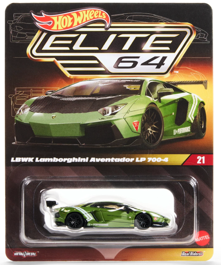 LBWK Lamborghini Aventador LP 700-4 -Hot Wheels Elite64 (Mattel Exclusive)