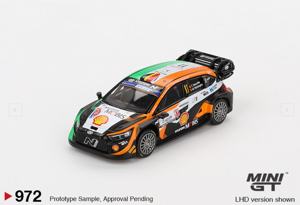 Hyundai i20 N Rally1 #11 2023 Rally Croatia Power Stage Winner #972(Box Version)