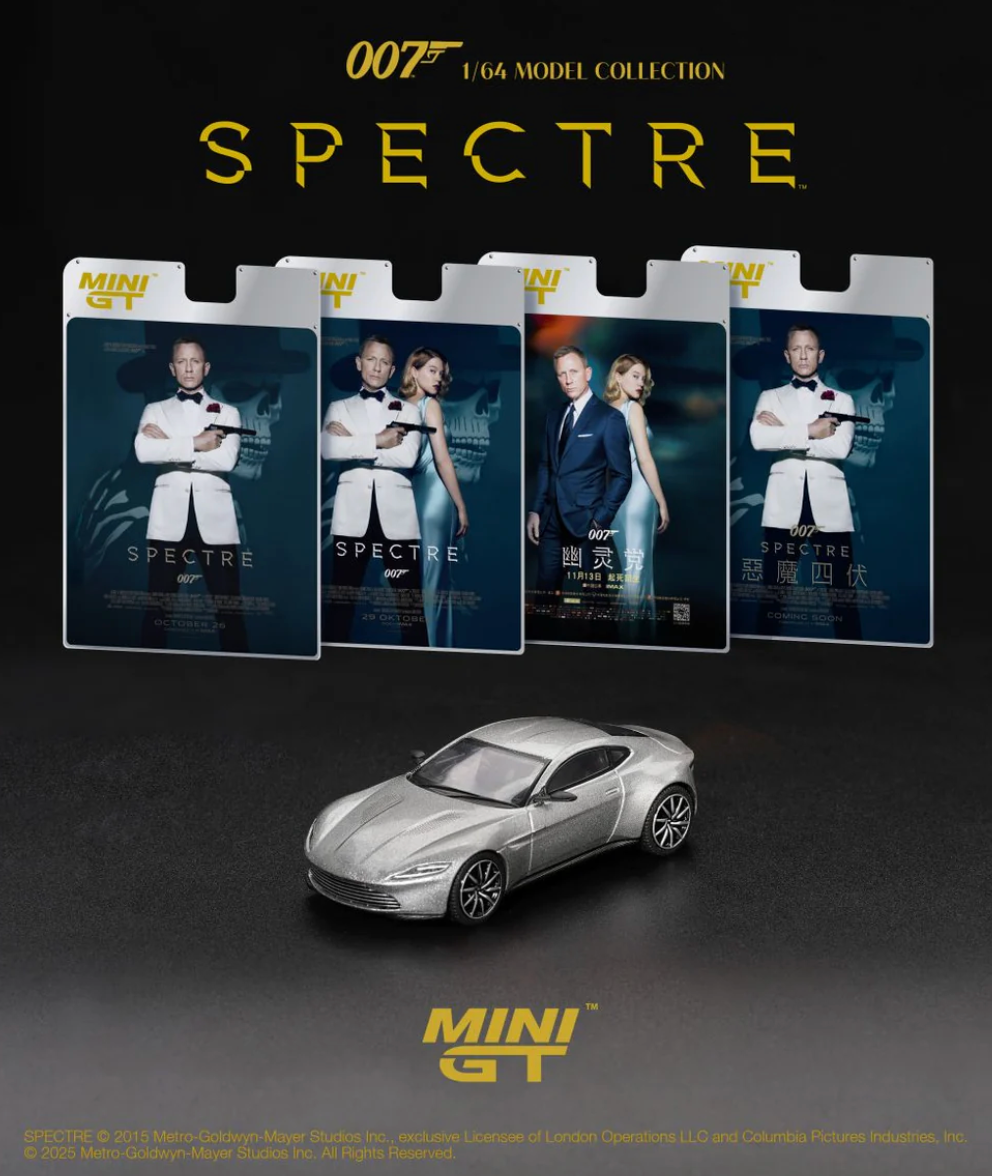 Aston Martin DB10 "Spectre" (Blister Package) Mini GT 910