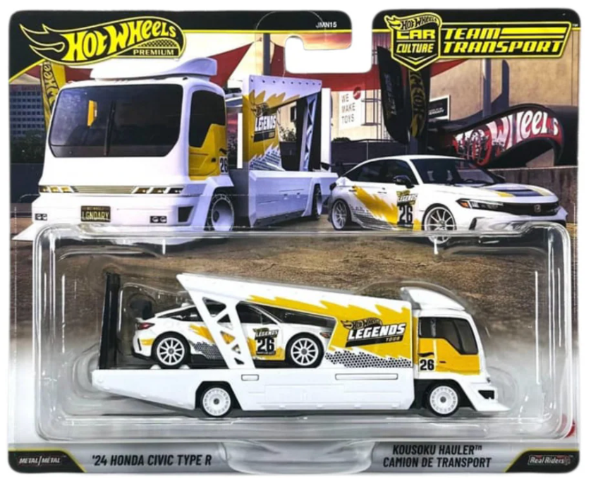 Honda Civic Type R Legends Tour Team Transport