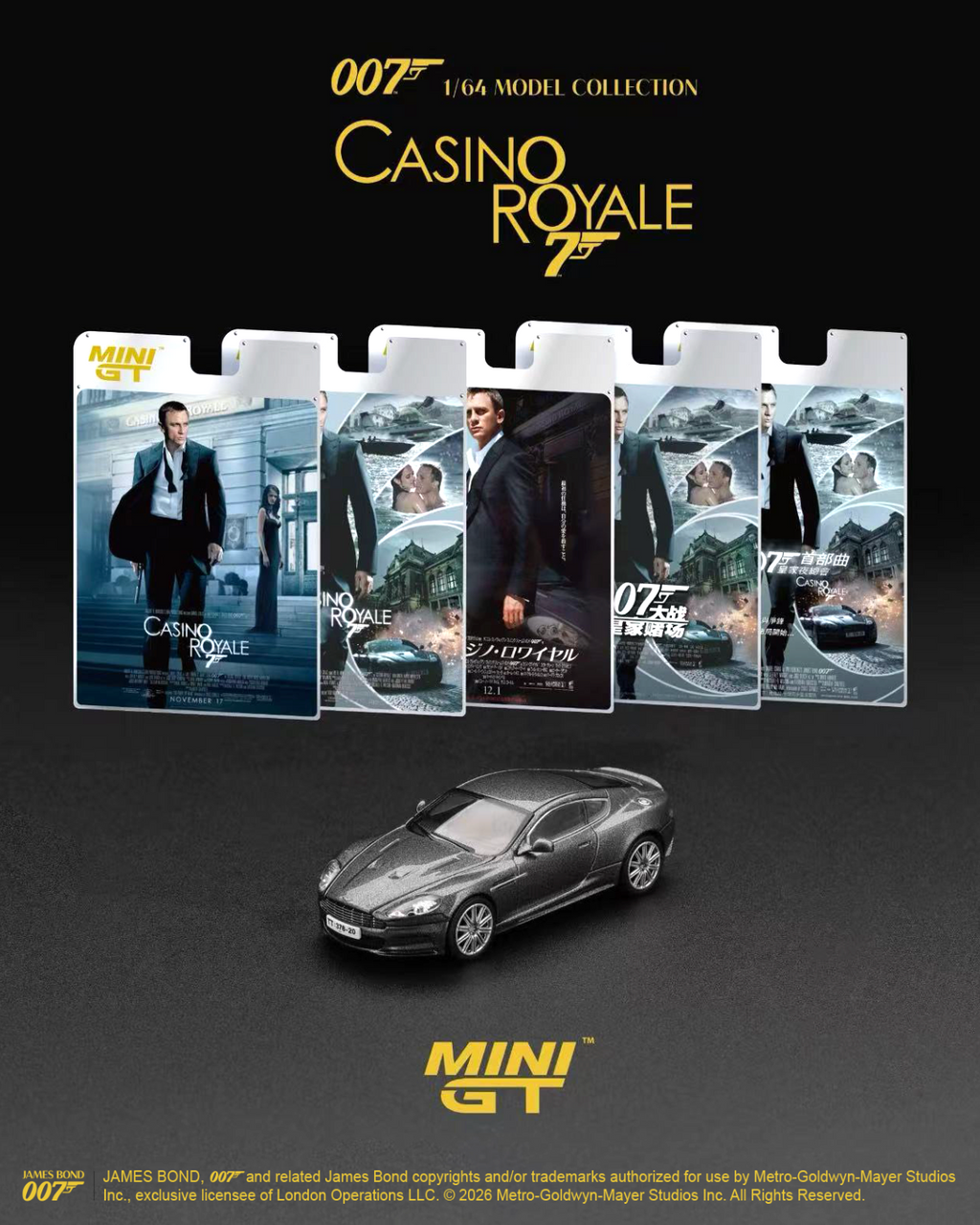 (Pre-Order)Aston Martin DBS 007 Series Casino Royale - MGT00917-007E