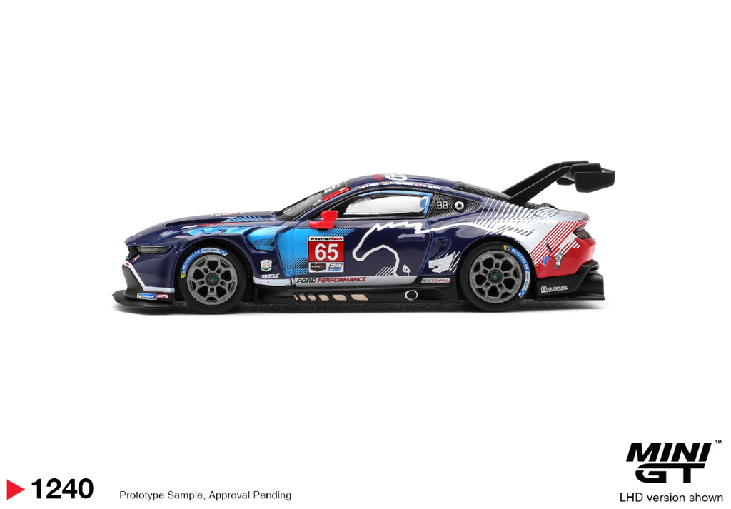 (Pre-Order) Ford Mustang GT3 #65 Ford Multimatic Motorsports  2025 IMSA Daytona 24 Hrs Winner (Box Packaging)