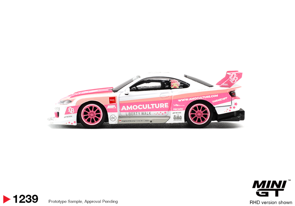 (Pre-Order)Nissan SILVIA (S15)  LB-Super Silhouette AMOCULTURE (Box Packaging)